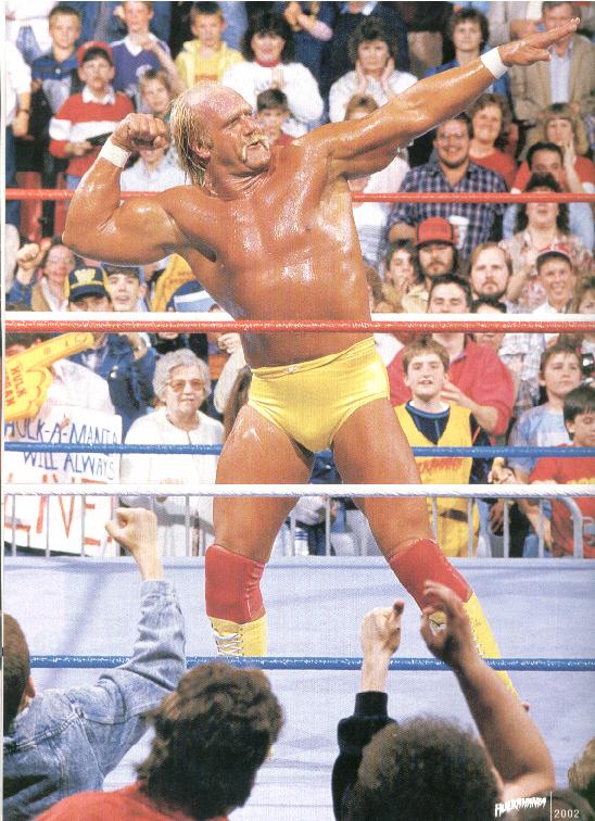 Hogan Pleases The Crowd