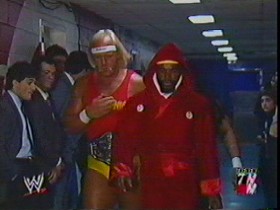 Hogan Comes Out With Mr. T