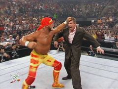 Hogan Hits McMahon