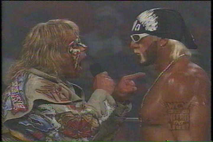 Hogan Faces Off With The Warrior